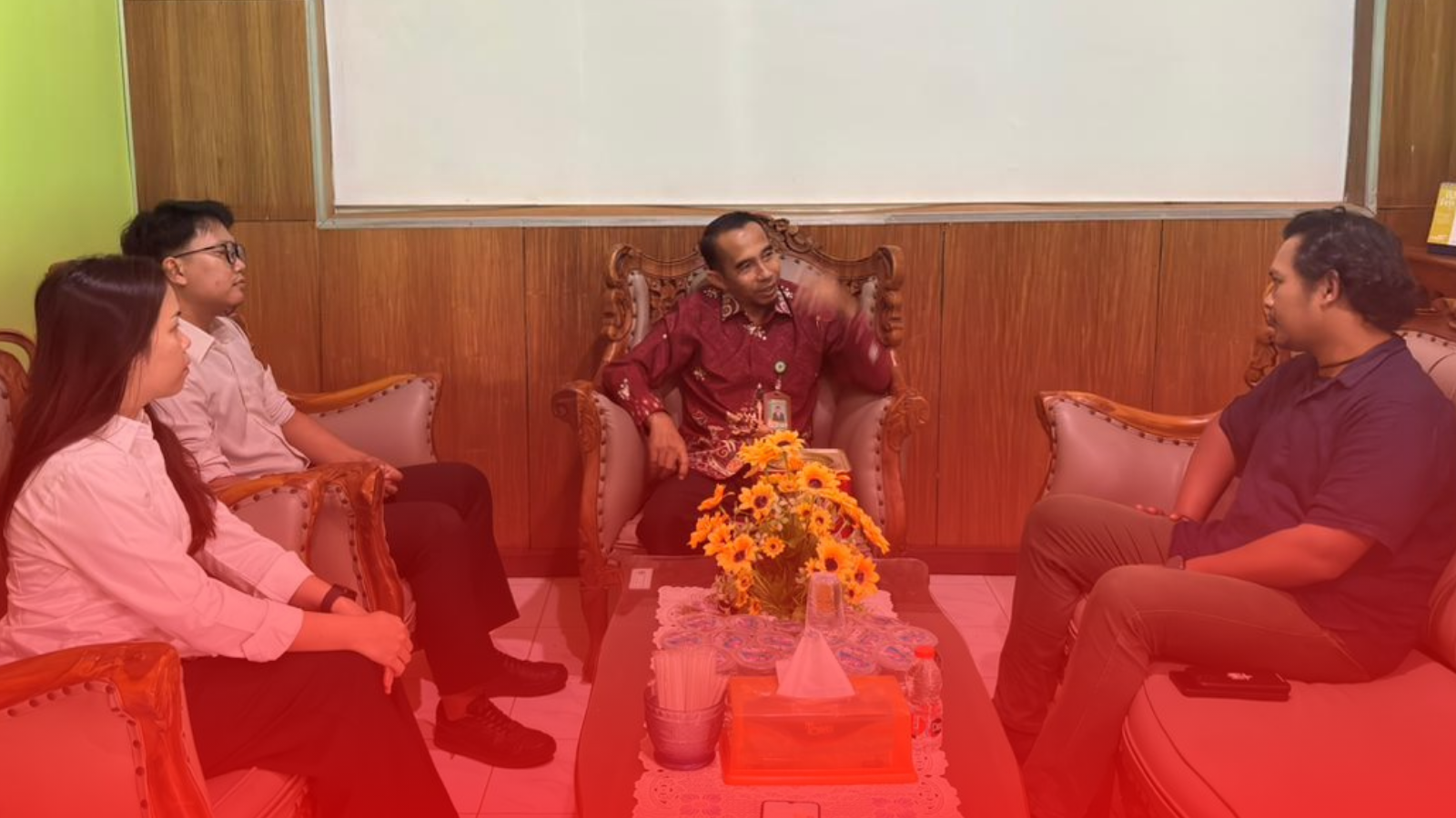 Kantor Pertanahan Kabupaten Seruyan Melaksanakan Koordinasi Pensertipikatan Tanah Wakaf dengan Kemenag Kabupaten Seruyan