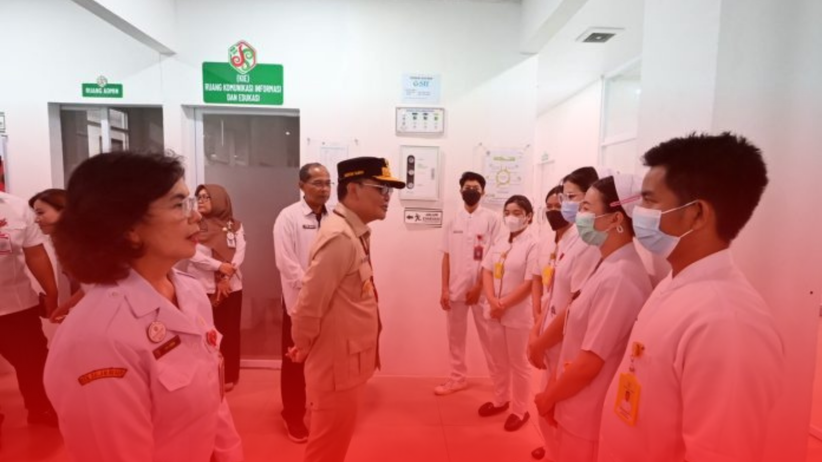 Gubernur Kalteng Kunker ke RSUD Doris Sylvanus, Tinjau Fasilitas Kesehatan serta Berikan Motivasi kepada Mahasiswa Praktik