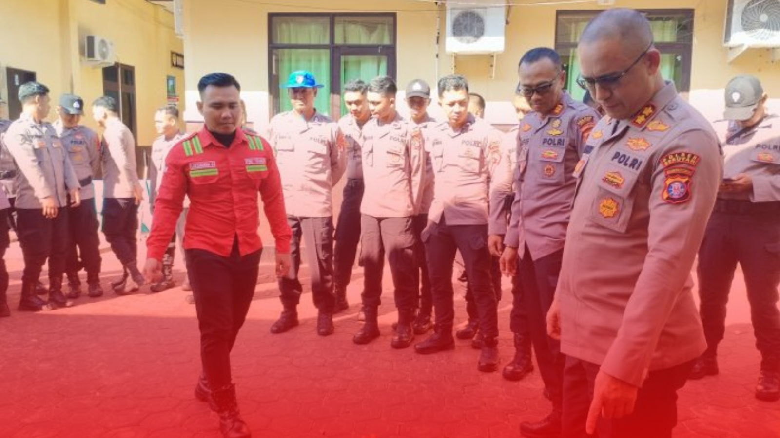 Antisipasi Karhutla, Polres Seruyan Gelar Latihan Bersama