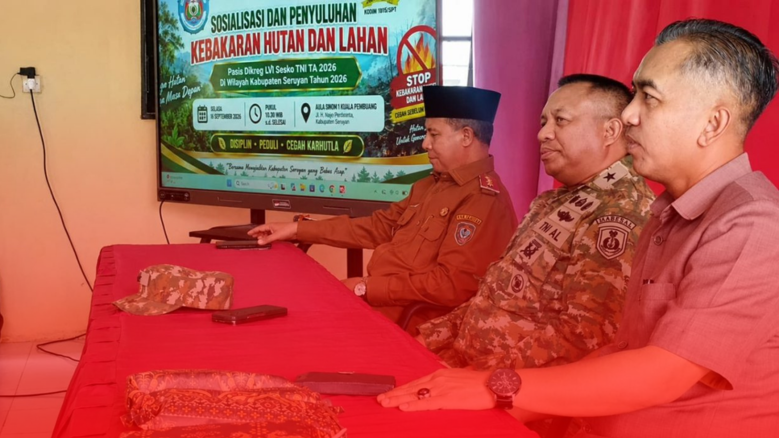 Kabut Asap di Wilayah Hulu Seruyan Cukup Tebal, Aktifitas Belajar Mengajar Perlu Dievaluasi
