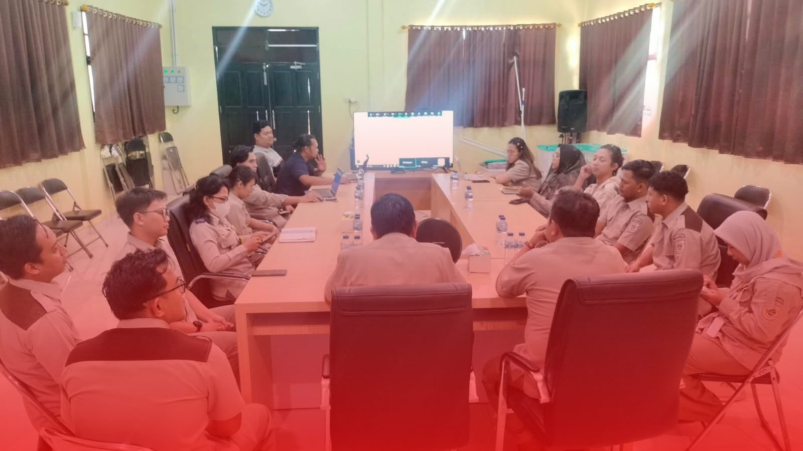 Kantor Pertanahan Kabupaten Seruyan melaksanakan Rapat Internal dalam rangka membahas MBR (Masyarakat Berpenghasilan Rendah).