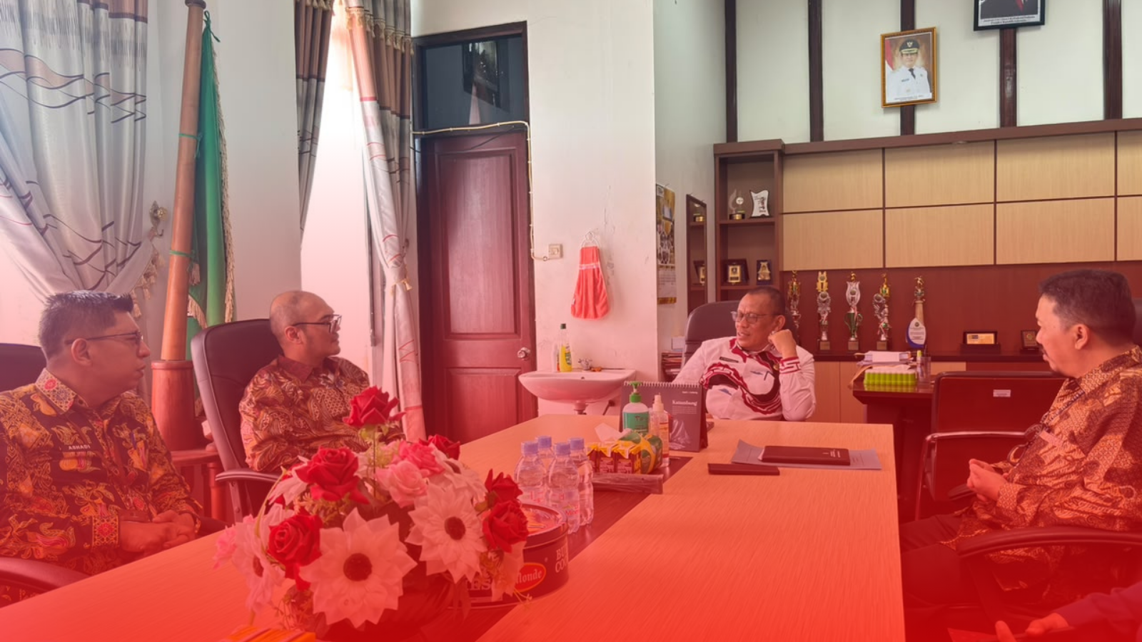 Kantor Pertanahan Kabupaten Seruyan melaksanakan Penandatanganan Perjanjian Kerja Sama dengan Badan Pendapatan Daerah Kabupaten Seruyan tentang Sinergi Tugas dan Fungsi Bidang Pertanahan dengan Bidang Keuangan Daerah